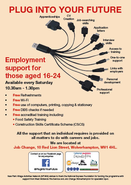 NPV Activities Network - PLUG INTO YOUR FUTURE latest leaflet